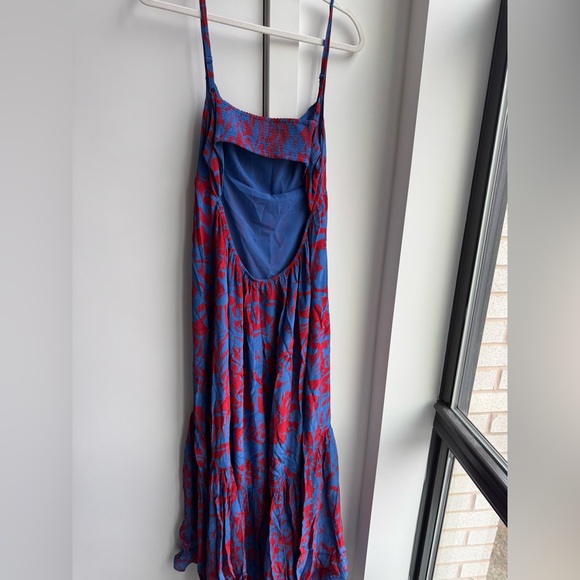 Empire-Waist Tank Maxi Dress in Floral - Picture 8 of 12